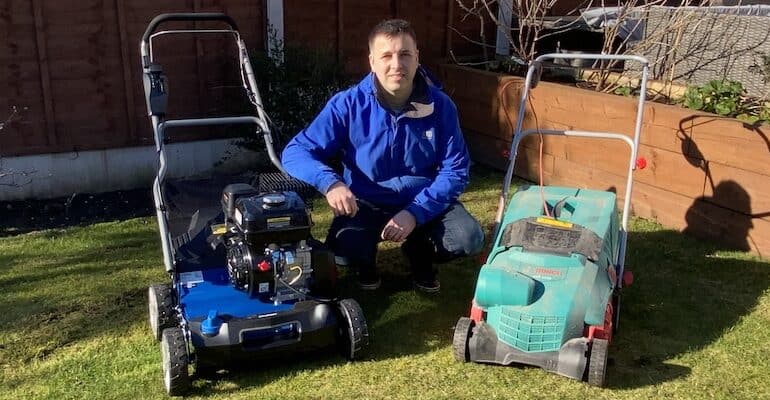 Best petrol deals lawn scarifier