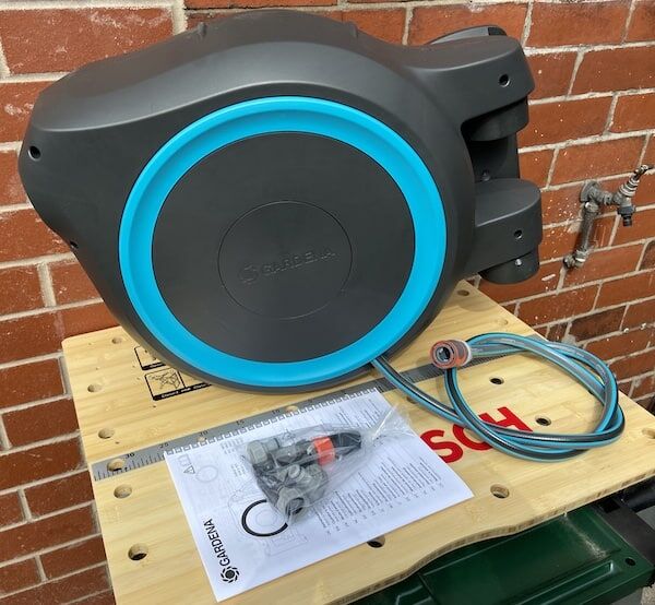 How To Install A Wall mounted Hose Reel - Step by Step & Pics